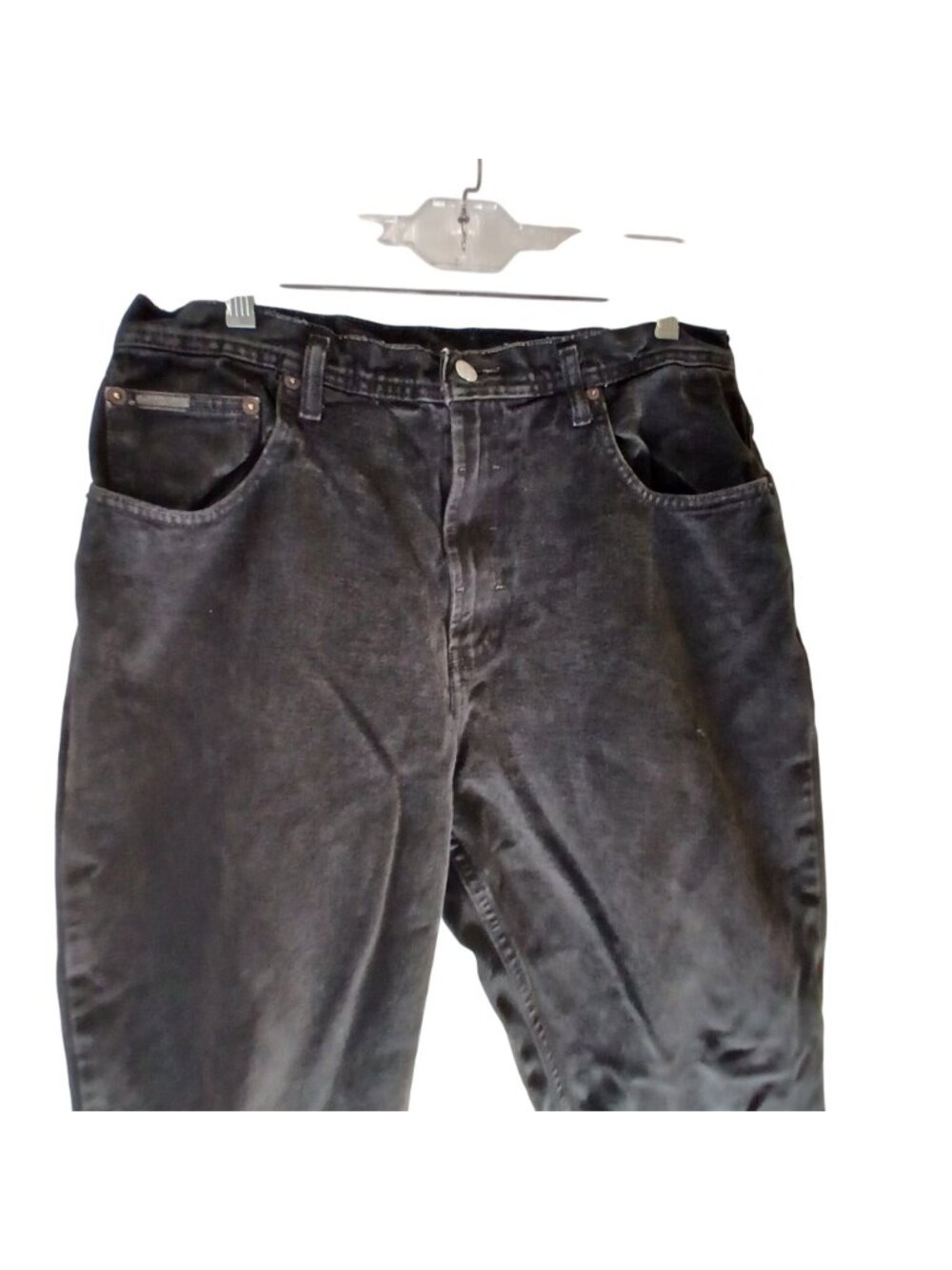 Ck Calvin Klein Jeans Mens Size 34 x 31 Black Broke In Look Feel #T-10 - Picture 4 of 12